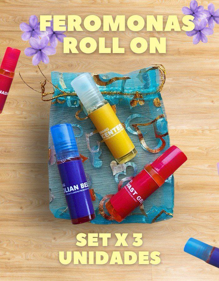 FEROMONAS PARA MUJER -✨ PROMOCIÓN ESPECIAL POR TIEMPO LIMITADO ✨ Compra 2 y recibe 3 Roll-On  💝